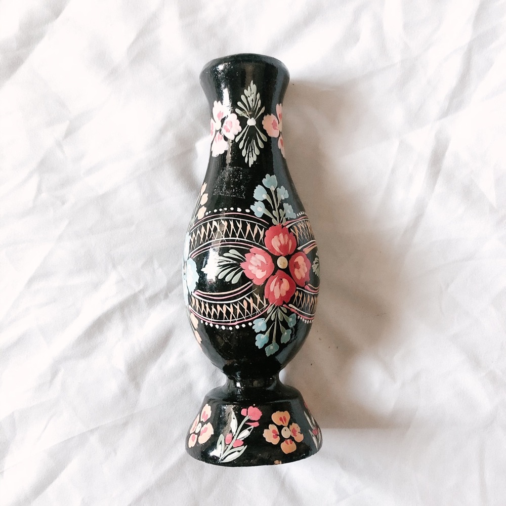 Wooden Vase